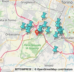 Mappa 10092 Borgaretto TO, Italia (3.07733)