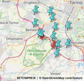 Mappa 10092 Borgaretto TO, Italia (3.22692)