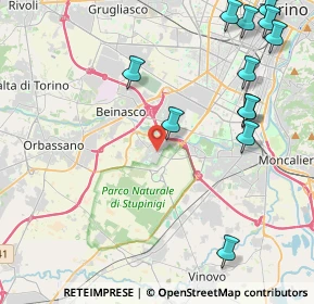 Mappa 10092 Borgaretto TO, Italia (5.51583)