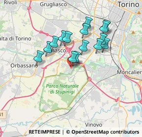 Mappa 10092 Borgaretto TO, Italia (3.046)