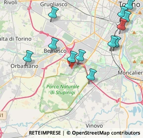 Mappa 10092 Borgaretto TO, Italia (4.70417)