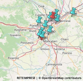 Mappa 10092 Borgaretto TO, Italia (11.75182)