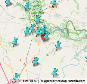 Mappa Strada Fontanile, 15048 Fontanile AL, Italia (4.8005)