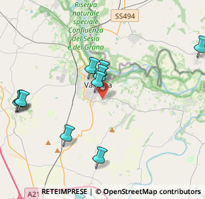 Mappa Strada Fontanile, 15048 Fontanile AL, Italia (4.70091)