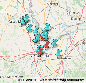 Mappa Strada Fontanile, 15048 Fontanile AL, Italia (10.58278)