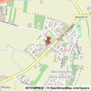 Mappa Piazza Ciro Barbieri, 4, 27054 Montebello della Battaglia, Pavia (Lombardia)