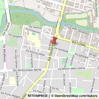 Mappa Via Torino,  21, 10042 Nichelino, Torino (Piemonte)