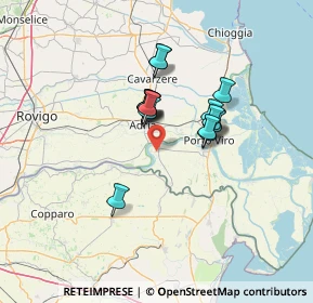 Mappa 45015 Corbola RO, Italia (9.75938)