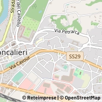 Mapa Moncalieri