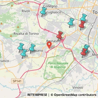 Mappa Strada Antica di None, 10043 Orbassano TO, Italia (5.37)