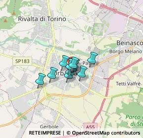 Mappa Via Cavour, 10043 Orbassano TO, Italia (0.77)