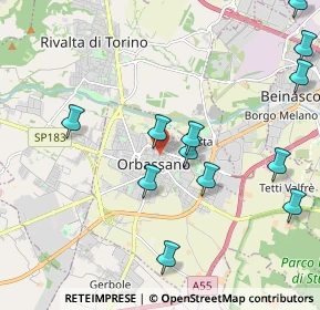 Mappa Via Cavour, 10043 Orbassano TO, Italia (2.50154)