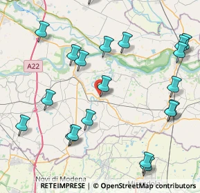 Mappa Piazzetta Ambasciatori del Gusto, 46026 Quistello MN, Italia (10.121)