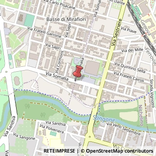 Mappa Via somalia 108/19, 10127 Torino, Torino (Piemonte)