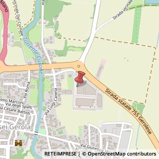 Mappa Via Sandro Pertini, 5, 27050 Casei Gerola, Pavia (Lombardia)