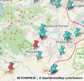 Mappa Via Alessandro Volta, 10090 Bruino TO, Italia (5.4375)