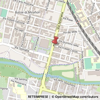 Mappa Via Sestriere, 34, 10024 Moncalieri, Torino (Piemonte)