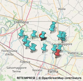 Mappa Via Guglielmo Marconi, 43010 Roccabianca PR, Italia (11.205)