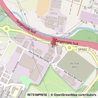 Mappa Via Rond? Bernardo, 12, 10092 Beinasco, Torino (Piemonte)
