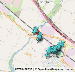 Mappa Via Tangenziale nord, 29010 Pontenure PC, Italia (0.939)