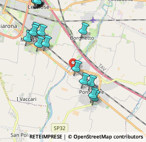 Mappa Via Tangenziale nord, 29010 Pontenure PC, Italia (2.67737)