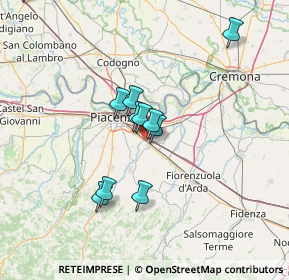 Mappa Via Tangenziale nord, 29010 Pontenure PC, Italia (12.66727)