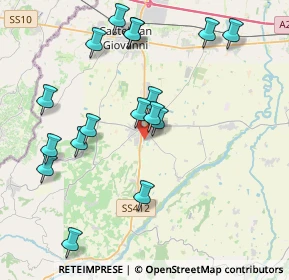 Mappa Via Galileo Galilei, 29011 Borgonovo Val Tidone PC, Italia (4.24588)