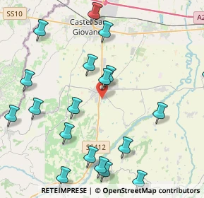 Mappa Via Galileo Galilei, 29011 Borgonovo Val Tidone PC, Italia (5.2635)