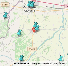 Mappa Via Galileo Galilei, 29011 Borgonovo Val Tidone PC, Italia (6.0975)