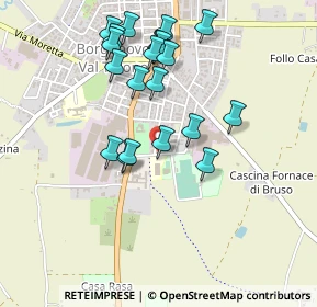 Mappa Via Galileo Galilei, 29011 Borgonovo Val Tidone PC, Italia (0.46)