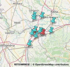 Mappa 27050 Casei Gerola PV, Italia (9.0375)