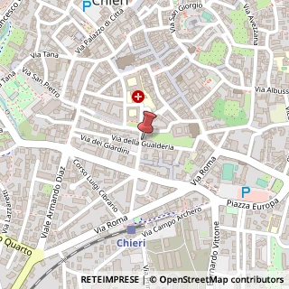 Mappa Via Massa, 7, 10023 Chieri, Torino (Piemonte)