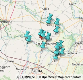 Mappa Via Po, 26040 Martignana di Po CR, Italia (11.31824)