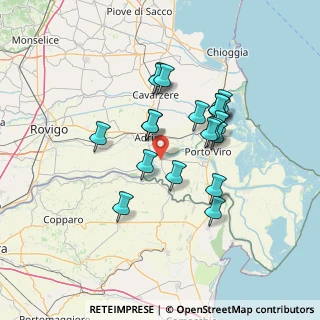 Mappa VIA, 45015 Corbola RO, Italia (11.918)