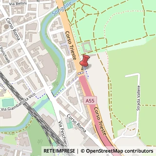Mappa Corso trieste 61/b, 10024 Moncalieri, Torino (Piemonte)