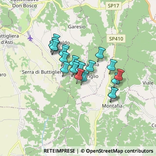 Mappa Via Serra, 14014 Capriglio AT, Italia (1.28571)