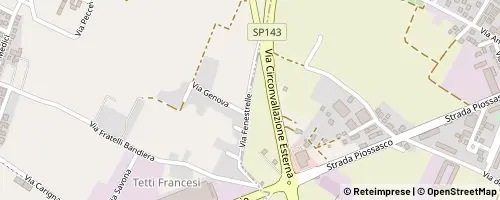 Mappa Rivalta di Torino
