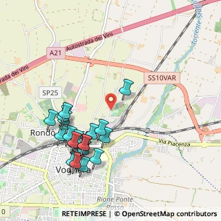 Mappa Centro Sportivo Don Orione, 27058 Voghera PV, Italia (1.075)