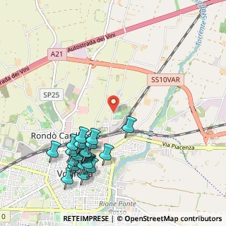 Mappa Centro Sportivo Don Orione, 27058 Voghera PV, Italia (1.2105)