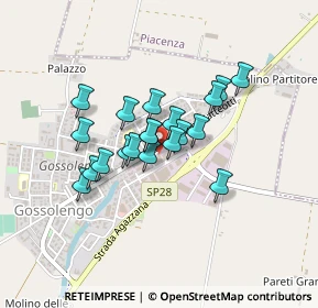 Mappa Viale Dei Rivi, 29020 Gossolengo PC, Italia (0.306)