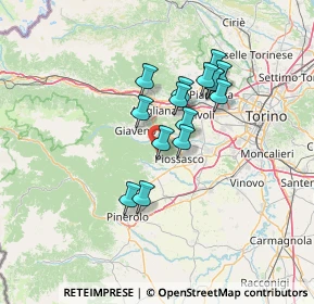 Mappa Reg. mompala, 10045 Piossasco TO, Italia (10.80333)