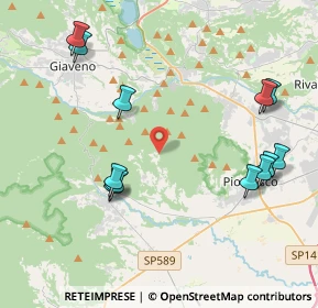 Mappa Reg. mompala, 10045 Piossasco TO, Italia (4.73667)