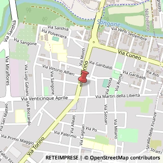 Mappa Via Torino, 45, 10042 Nichelino, Torino (Piemonte)