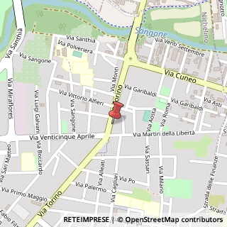 Mappa Via Torino, 47, 10042 Nichelino, Torino (Piemonte)