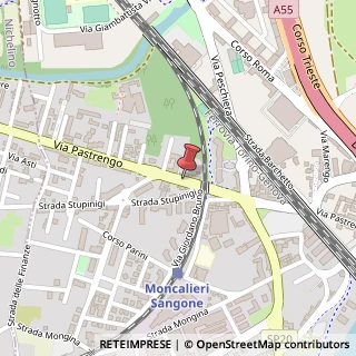Mappa Via pastrengo 31/a, 10024 Moncalieri, Torino (Piemonte)