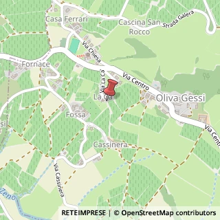 Mappa Via cassinera 5, 27050 Oliva Gessi, Pavia (Lombardia)