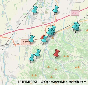 Mappa Strada Valle, 27054 Montebello della Battaglia PV, Italia (3.34833)