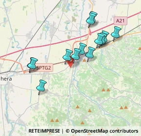 Mappa Strada Valle, 27054 Montebello della Battaglia PV, Italia (3.49769)