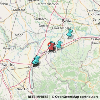 Mappa Via Amerigo Vespucci, 27058 Voghera PV, Italia (8.87583)