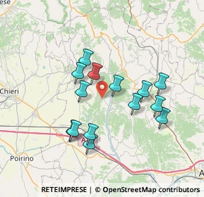 Mappa 14014 Capriglio AT, Italia (6.38)
